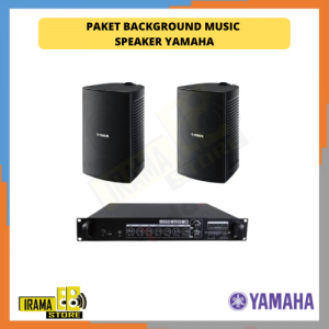 Paket Background Music Indoor Speaker Yamaha - 2 Speaker